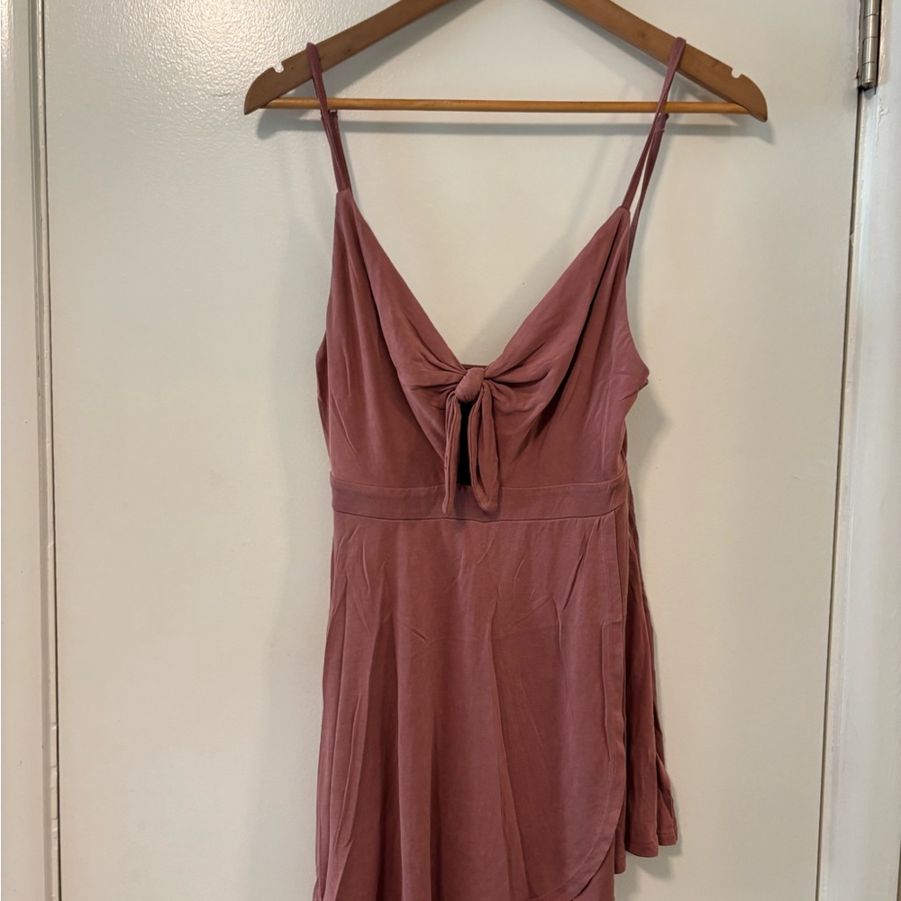 UO Pink Sleeveless Romper